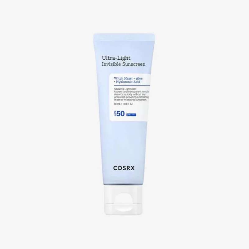 واقي شمس خفيف للغاية بخلاصة البندق والألوفيرا وحمض الهيالورونيك 50 مل